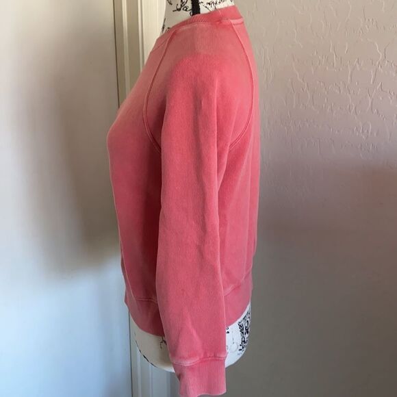 Intimately Free Distressed Faded Pullover Sweatshirt Casual Cozy Comfy Modern - Picture 2 of 9